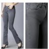 grey jeans women