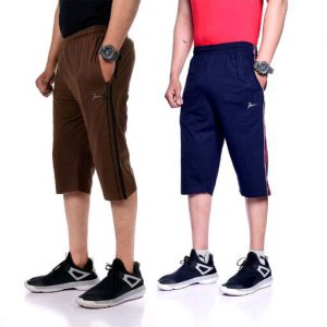 Special Quality 3/4th shorts Combo Offer for men www.flybuy.in