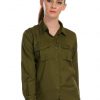 Army Green 1 wome shirt