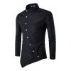 Black Korean style Shirt flybuy Kurta style