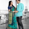 Couple Combo2.1 saree and kurta only on www.flybuy.in