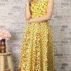 yellow women dress 1