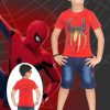 Fashion World Stylish Spiderman Tshirts With Shorts best Offer low cost/sasta/best quality www.flybuy.in