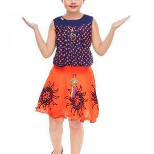 STYLISH 2 PIECE COTTON RAYON SKIRT FOR BABY GIRLS low cost/sasta/best quality www.flybuy.in