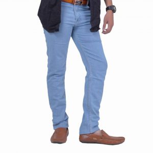Men's Denim Solid Regular Fit Jeans Trendz Way Blue Jeans www.flybuy.in