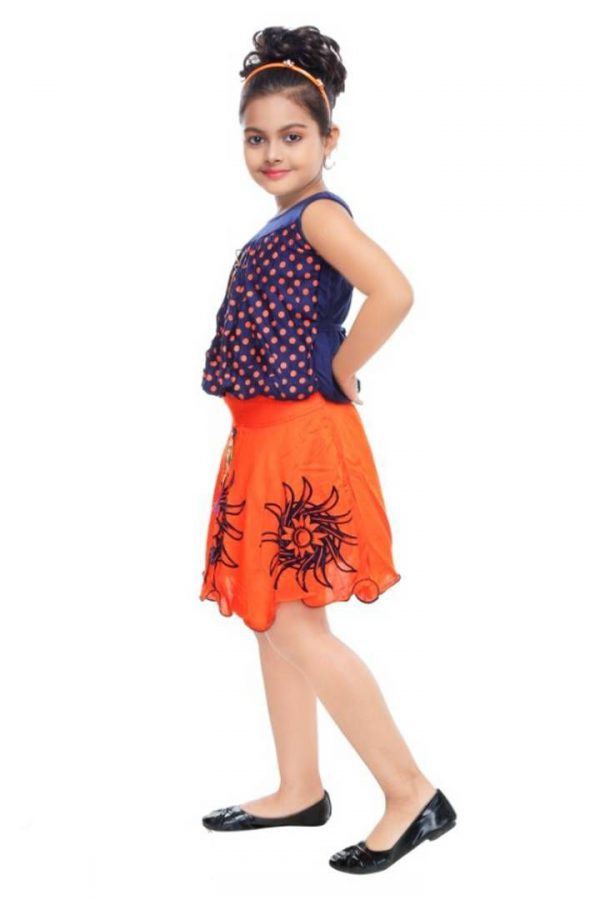 STYLISH 2 PIECE COTTON RAYON SKIRT FOR BABY GIRLS low cost/sasta/best quality www.flybuy.in