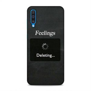 Samsung A50 Case FEELINGS DELETING Printed Designer Back Cover low cost/sasta/best quality www.flybuy.in