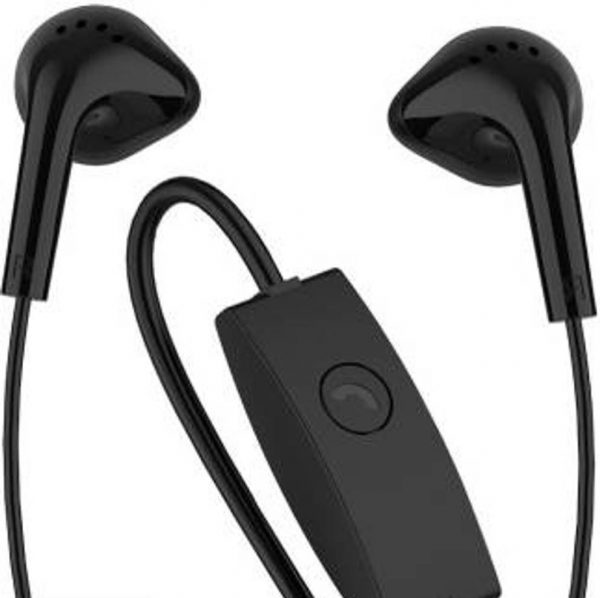 Cybershop Universal 3.5mm Champ in-Ear Wired Earphone Hands Free Stereo with- Wired Headsets- Non-Retail Packaging - Black low cost/sasta/best quality www.flybuy.in