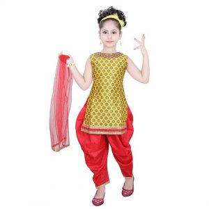 Girls Partywear Patiala Style Salwar Suit Dress low cost/sasta/best quality www.flybuy.in