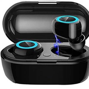 pTron Bassbuds in-Ear True Wireless Bluetooth Headphones (TWS) with Mic - (Black) low cost/sasta/best quality www.flybuy.in