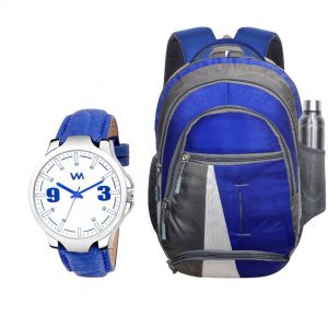Combo Of Analog Best Quality In Trend Watch With Most Comfortable Laptop/Journey Bag For Men-Women Cybershop.......Sasta/Low-Cheap at Price/Best Quality/Easy to use/Original/Best Deal/ www.flybuy.in