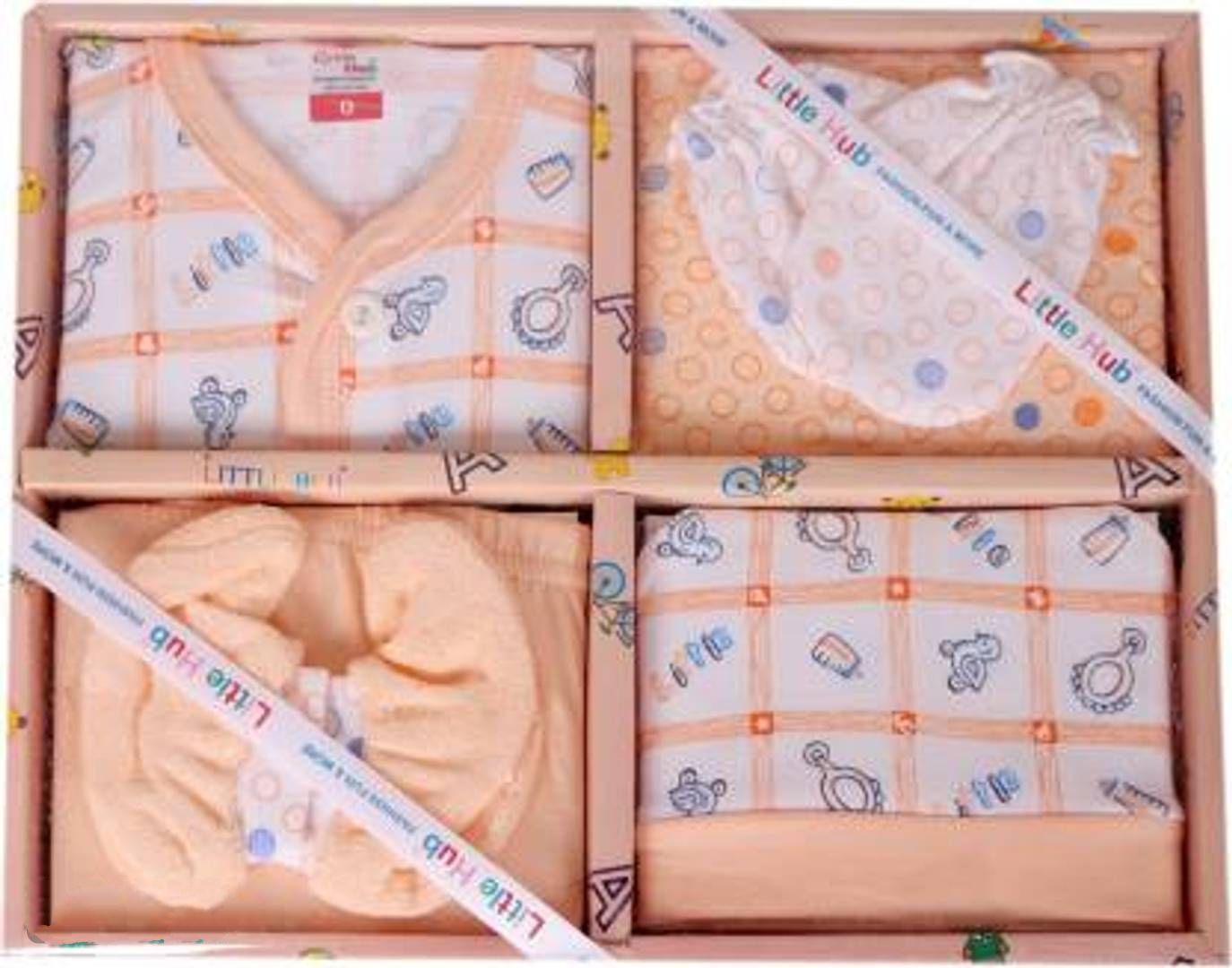 Buy LITTLE HUB BORN BABY GIFT SET( 0- 6 MONTHS) Online @ ₹299 from ShopClues
