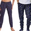 Men's Cotton Printed Regular Fit Pyjama (Pack of 2) Comfort Zone Special Offer Limited www.flybuy.in