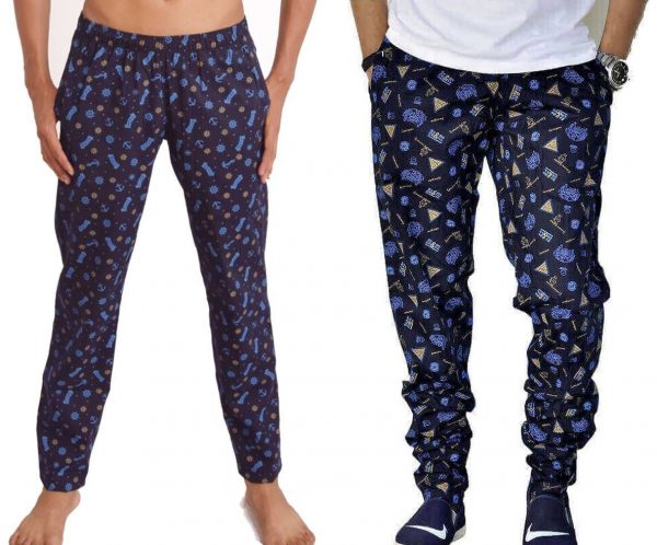 Men's Cotton Printed Regular Fit Pyjama (Pack of 2) Comfort Zone Special Offer Limited www.flybuy.in