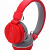 Wireless Headset Sh12 Wireless Bluetooth Headphone With FM & SD Card Slot Best Quality Red low cost/sasta/best quality www.flybuy.in