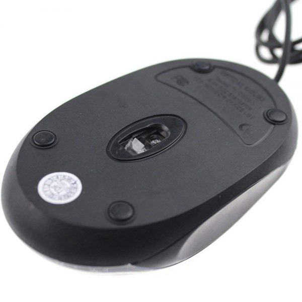 Terabyte 3D Optical Wired USB Mouse in Black low cost/sasta/best quality www.flybuy.in