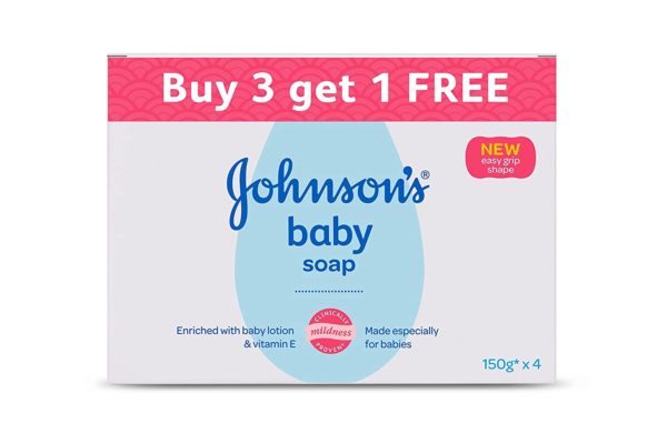 Johnson's Baby Soap 150g (Buy 3 Get 1 Free)