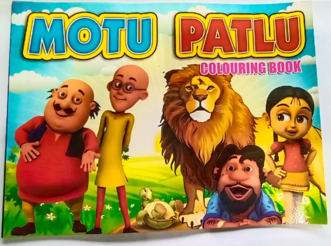 Motu Patlu Colouring - Book 