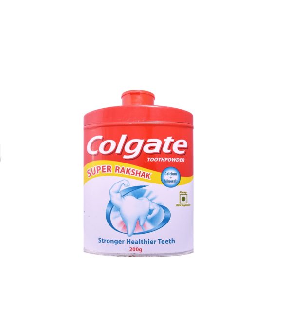 Colgate Toothpowder - with Calcium and Minerals - 200 g (Anti-cavity)