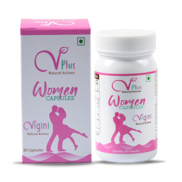 Vigini 100% Natural Actives Performance Regain Power Energy Aphrodisiac Capsule Libido Vigour Vitality Booster Increase Stamina for Women 11 Powerful Safe Herbal Ayurveda Ingredients 30 Capsule